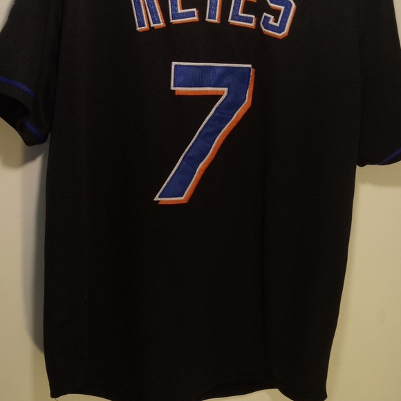 METS REYES # 7 BASEBALL JERSEY - Picture 5 of 11